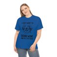 thumbnail image 4 of I Just Want To Drink Wine And Pet My Dog Unisex Heavy Cotton Tee, 4 of 9