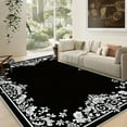 thumbnail image 2 of 5'x7' outdoor rug front door square carpet outdoor rug washable ruggable kitchen rug antiquity collection area rug, 2 of 10