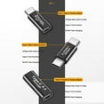 thumbnail image 2 of Elbow 90 Degree Fast Charging AV Converter USB 3.1 Type-C 10Gbps OTG Adapter C FEMALE TO C FEMALE, 2 of 8