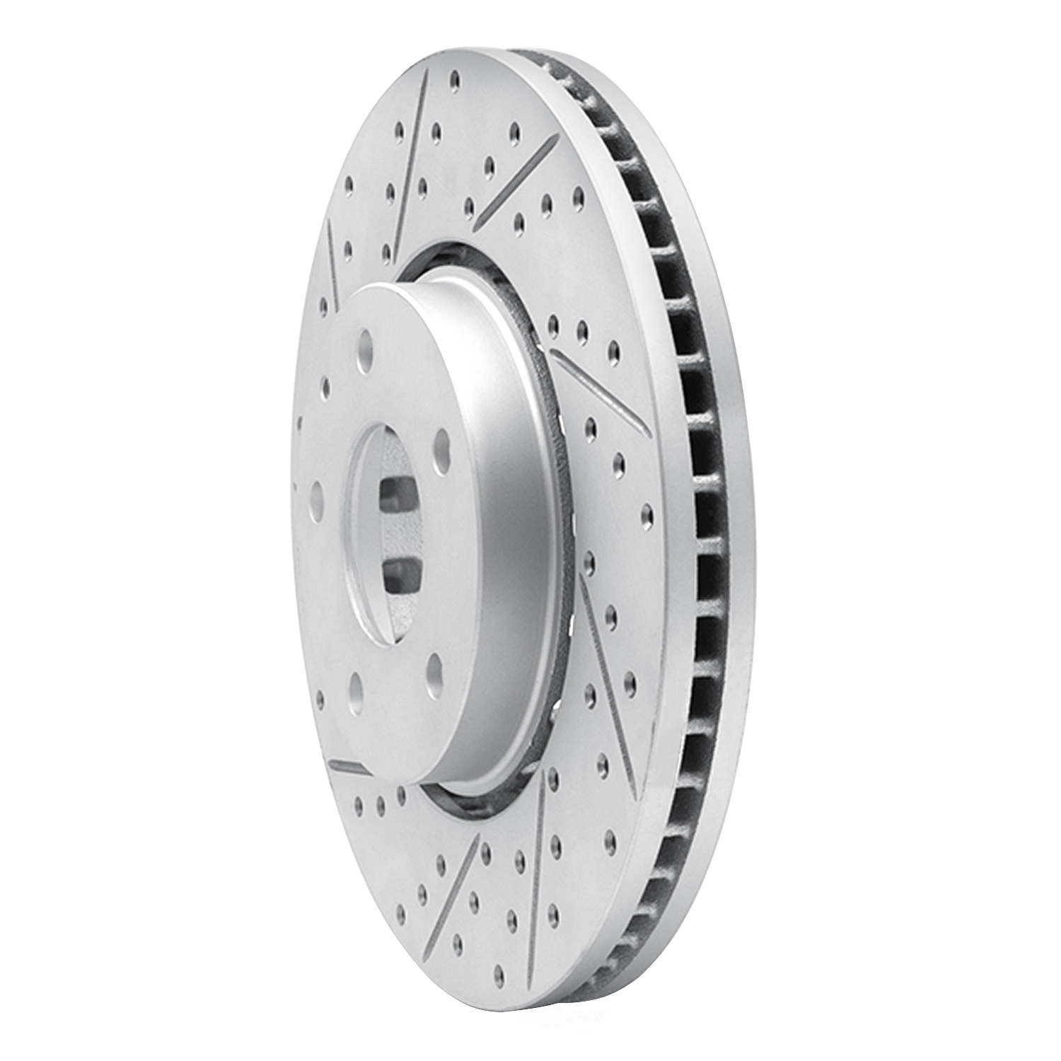 Dynamic Friction Company 830-80076L DFC Geoperformance Rotor - Drilled and Slotted