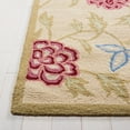 thumbnail image 3 of SAFAVIEH Chelsea Mattese Floral Area Rug, Ivory/Green, 8' x 10', 3 of 11