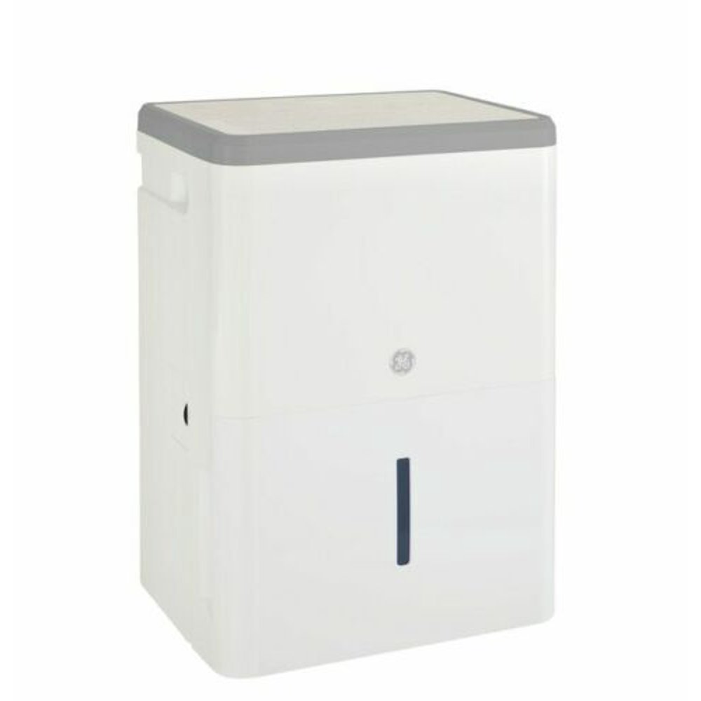 GE 35-Pint Portable Dehumidifier with Drain, White, Factory