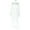 WHITE, variant on Women's Stand Collar Ribbons Sleeveless Pleated Irregular Long Dress, Hips Wrapped, Solid Color