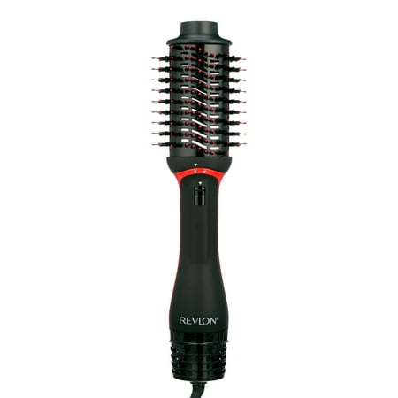 REVLON One-Step Volumizer PLUS 2.0 Hair Dryer and Hot Air Brush, Black