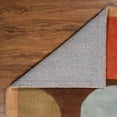 thumbnail image 4 of Trio Devi Brown Area Rug 8x10 Contemporary Transitional Design, 4 of 5
