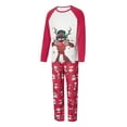 thumbnail image 2 of Nituyy Christmas Family Pajamas Matching Sets,Bear Classic Plaid Xmas Clothes Soft Outfit Sleepwear, 2 of 10