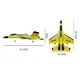 thumbnail image 4 of Control Remoto Planeador RC Sunnimix EPP Fighter Hobby 2 Canales para Niños Y Principiantes, 4 of 8