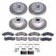 thumbnail image 2 of PowerStop Front and Rear Semi-Coated Rotor and Low-Dust Ceramic Brake Pad Kit SC2015, 2 of 3