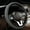 White, variant on Dvkptbk Summer Steering Wheel Cover, Rhinestone Steering Wheel Cover with Crystal Diamond for Women, Sparkling Car Wheel Protector Universal Fit 14-15 Inches Steering Wheel Covers Car Accessories