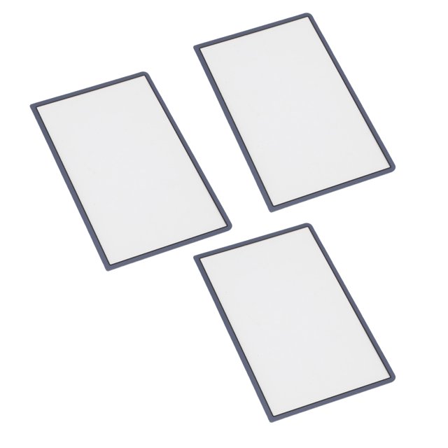 3Pcs Replacement Top Screen Frame for New 3DS XL, Resin Lens Cover with Smoother Touch , Top Upper Screen Frame Lens Cover for New 3DS XL