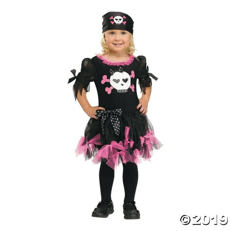 Toddler Girl’s Sally Skully Costume - 3T-4T