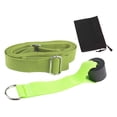 thumbnail image 4 of DYNWAVECA Stretching Strap Yoga Strap Split Inversion Strap Waist Back Bend Leg Stretching Strap Yoga Stretching Strap for Dance Ballet Green, 4 of 9