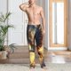 thumbnail image 2 of Balery Golden Sky Bald Eagle Pantalones de pijama para hombre, pijama ultraligero, pantalón de descanso-Large, 2 of 6