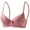 Pink, variant on Fatuov Women's Full Coverage Bra with Underwire Solid Color Push Up Breathable Everyday Bra for Casual, Supportive Lightly Lined Bra 38B, Black
