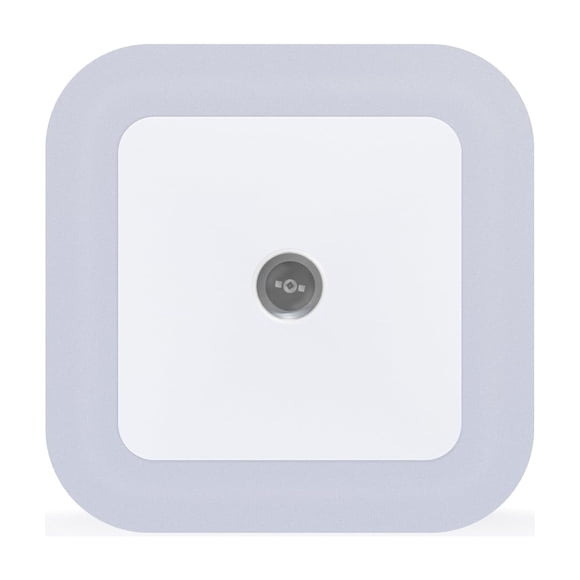 XINWEI Luz Nocturna LED Cuadrada Inteligente con Atenuación Automática 0.5W, Paquete de 6