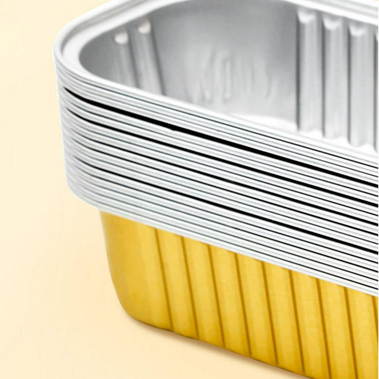  BESPORTBLE Aluminum Pans 5 Sets Disposable Baking Tins