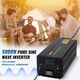 thumbnail image 2 of Tuspuzz Inversor de corriente de onda sinusoidal pura VEVOR 5000W DC12V a AC120V inversor LCD, 2 of 5