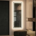 thumbnail image 6 of Lvifur 63"x22" LED Full Length Mirror,7 Colors RGB Dimmable Lighting, Free Standing Floor Mirror Dressing Mirror, White, 6 of 8