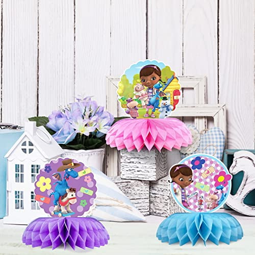 D coration de centre de table Doc McStuffins 3 unit s Walmart