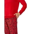 thumbnail image 2 of Secret Treasures Leopard Elastic Waistband Pockets Super Soft Stretchy Pajamas (Women's) 1 Pack, 2 of 2