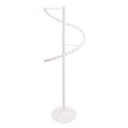 thumbnail image 5 of Shangmakel Spiral Rotating Garment Rack Floor-Standing Display Clothes Shelf Adj White, 5 of 10