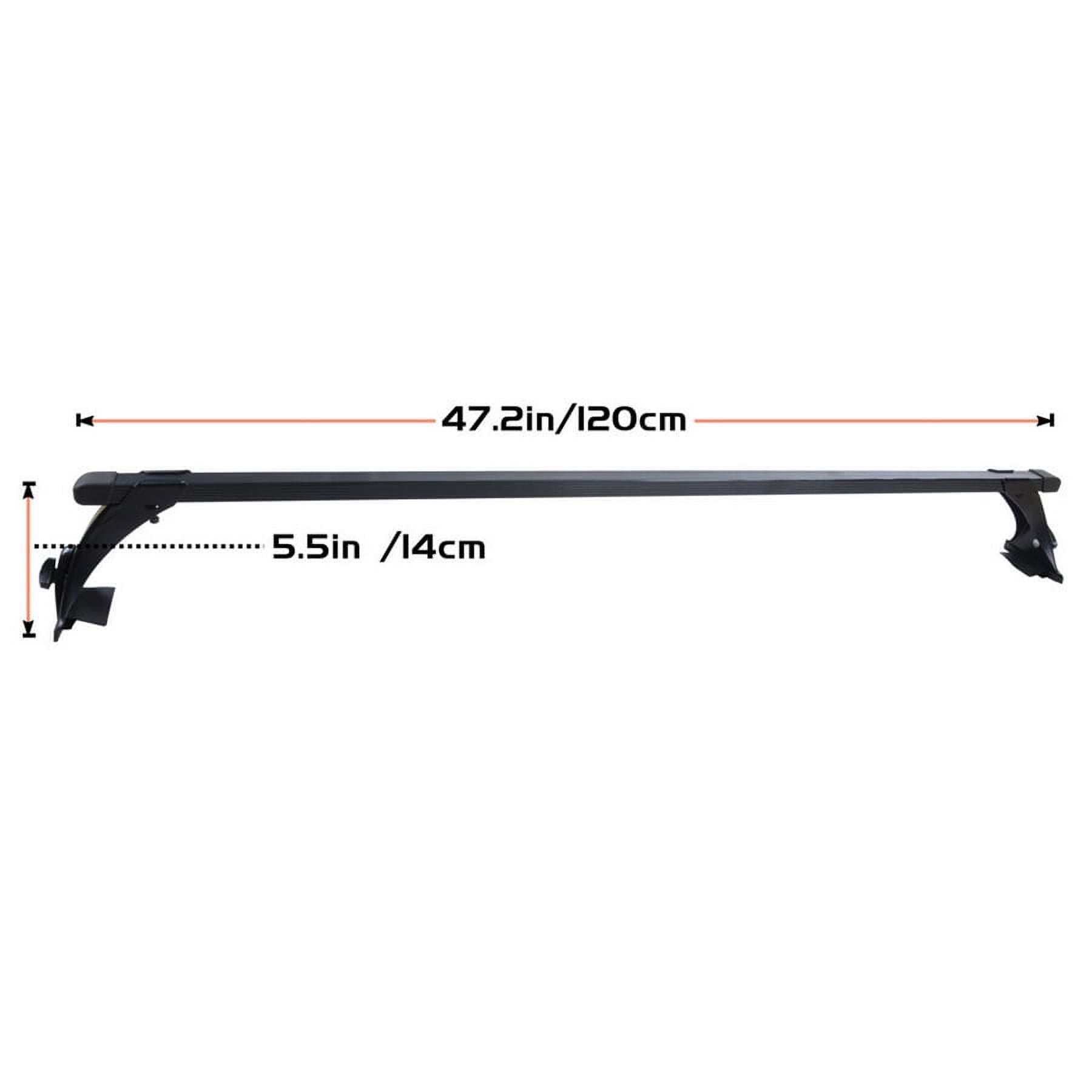 Fyuu 48" Universal Roof Rack Cross Bar Cargo Carrier For Most 4-Door Car/Truck/Suv