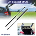 thumbnail image 2 of Unique Bargains 2 Pcs Rear Hatch Lift Support Struts Gas Spring No.904524F215 for Nissan MICRA II (K11) Hatchback 1992-2003 Black, 2 of 7