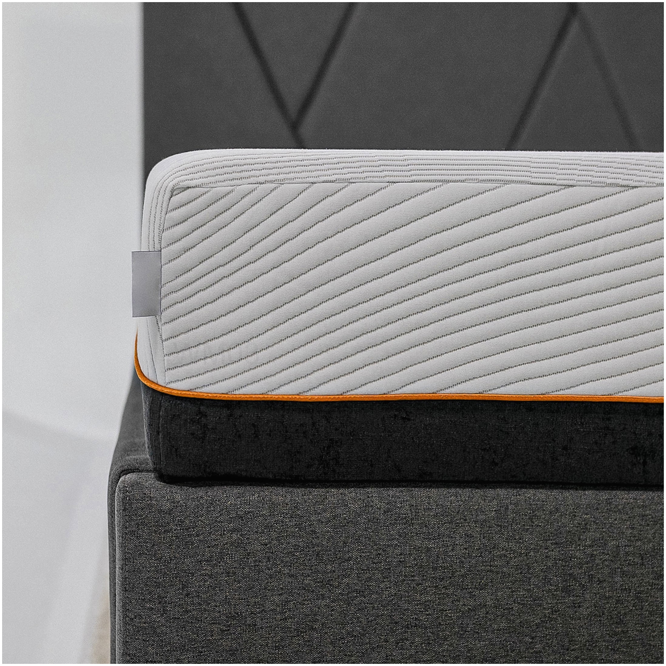 CHAMPFLAG 10 Inch King Cooling Gel Memory Foam Mattress, Medium Firm Support, CertiPUR-US, Motion Transfer Reduction, Breathable Cover, Pressure Relieving, Bed in a Box