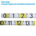 thumbnail image 3 of Uxcell Fish Ruler, 2 Pack 53 Inch Fish Measuring Waterproof for Fishing Boat Kayak Workbench, Yellow, 3 of 5