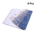 thumbnail image 4 of MasteelfCA 6 Pcs Tissu Ptchwork Fait Main Tissu Respirant en Sergé Tissu Imprimé en Coton Pur Tissu Multi-Usage en Coton Tissu Respirant pour la Maison, 4 of 7