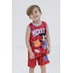 thumbnail image 3 of Conjunto de disfraz de Mickey Mouse de Disney para niños pequeños, 5T, rojo y rayas, 3 of 7