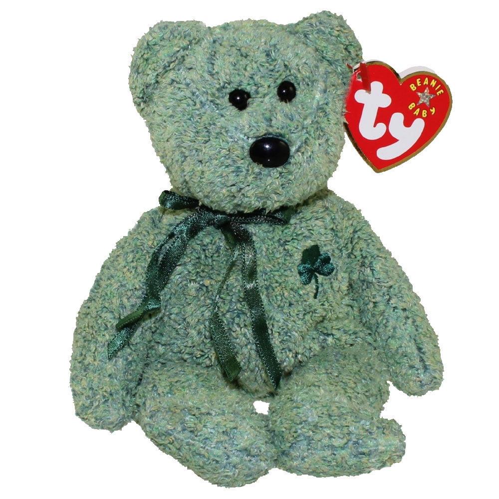 Green irish beanie baby Clearance