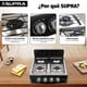 thumbnail image 5 of Parrilla de Gas Supra 4Q-TITAN BLACK de 4 Quemadores para Sobreponer Color Negro, 5 of 6