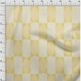 thumbnail image 4 of oneOone Viscose Jersey Light Yellow Fabric Geometric Allover Shape Sewing Material Print Fabric By The Yard 60 Inch Wide, 4 of 4