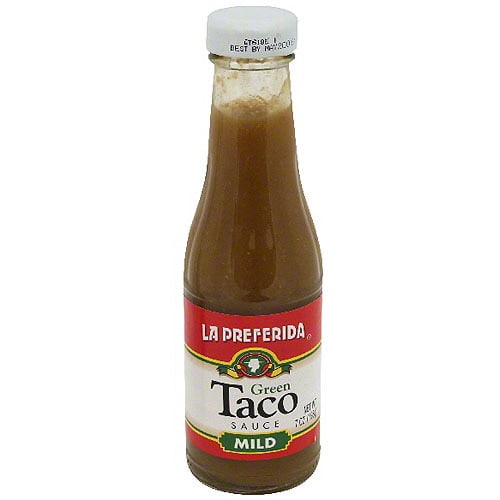 La Preferida Green Mild Taco Sauce, 7 oz (Pack of 12)