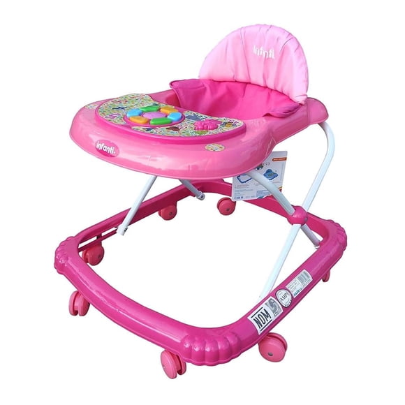 Andadera Infanti Musical Rosa