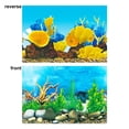 thumbnail image 3 of CSChome Fish Background Double Sided Aquarium Background - 3D Effect, Clear Print for Terrarium Decoration, 3 of 6