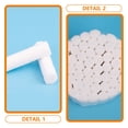 thumbnail image 2 of 200 tapones nasales para hemorragias, prácticos rollos de algodón dental de alta absorción., 2 of 7