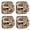 4pc Champagne Bronze, variant on ABPETE Suction Cup Hooks for Shower,Glass Windows,Smooth Doors to Hang Towels,Robes,Reusable Suction Cup Wreath Hanger for Christmas Wreaths-Champagne Bronze(2 Pack)