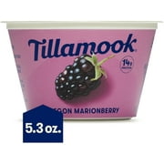 Tillamook Oregon Marionberry 2% Greek Yogurt, Blended, 5.3 oz