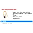 thumbnail image 2 of Engine Water Pump Relay Connector - Compatible with 1995 - 2004, 2006 Ford Ranger 1996 1997 1998 1999 2000 2001 2002 2003, 2 of 2