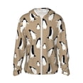 thumbnail image 1 of Balery Lovely Penguin Sudadera ligera de manga larga con capucha y protección solar UPF 50+ para hombre y mujer, ideal para pesca y running-Large, 1 of 7