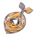 thumbnail image 3 of RIIQIICHY 27.5 Inch Women Head Scarf Like Silk Satin Hair Scarf for Women Sleeping Square Designer Bandana Scarf for Hair Wrapping at Night, 3 of 7