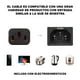 thumbnail image 3 of Cable De Corriente Para CPU Monitor PC Vimi, 3 of 8