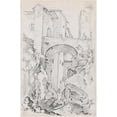 thumbnail image 3 of Joseph-Marie Vien 17x24 Black Modern Framed Museum Art Print Titled - A High Bridge in Tivoli (1744-1750), 3 of 5