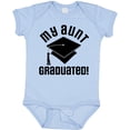 thumbnail image 3 of Inktastic My Aunt Graduated Niece Nephew Boys or Girls Baby Bodysuit, 3 of 5