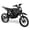 Black, variant on Evoltrix Electric Dirt Bike for Teens and Adults, 3500W Peak Motor Max 38mph 48V 23AH Battery Off Road E-Dirt Bike with Hydraulic Brakes 14"/12" Fat Tire For All Terrains