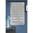 thumbnail image 1 of 27 x 72 Po. Store Sans Fil Céleste Transparent à Double Couche, Gris, 1 of 1