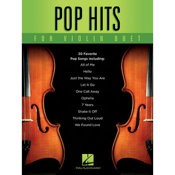 Pop Hits for Violin Duet, (Paperback)