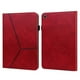 thumbnail image 1 of For Lenovo Tab Plus Case Line Imprinted PU Leather Card Holder Tablet Stand Cover - Green, 1 of 5